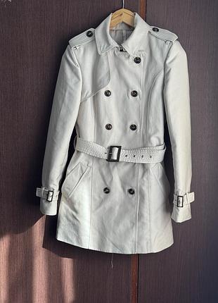 Жіночий тренч zara бежевий