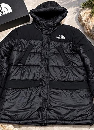 Куртка-парка унісекс the north face hmlyn down parka чорна, розмір чоловічий xl / жіночий xxl