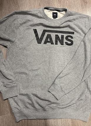 Vans кофта лонгслів новий стильний утеплений і легкий оригінал