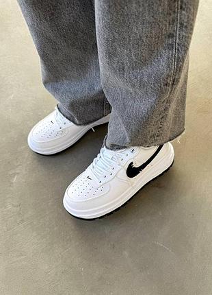 Nike air force 1 white/black premium