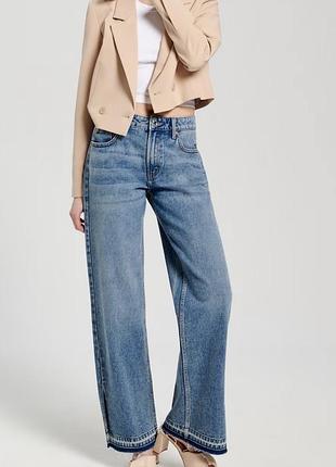 Стильні трендові джинси h&m wide leg, 11-12 років