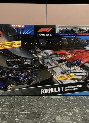 Ігровий набір для хлопчика hot wheels формула 1 кольцевая трасса гран при