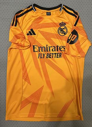 Футбольна форма для підлітків adidas real madrid mbappe жовта