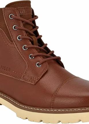 Мужские сапоги tommy hilfiger 47р., коричневые, 31.2 см