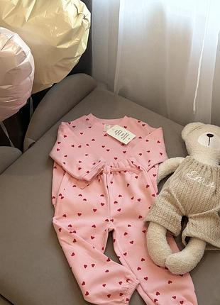 Костюм на флісі h&m на дівчинку 2