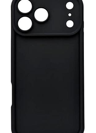 Чехол shock case для apple iphone 18 pro max бампер силиконовый цвет черный