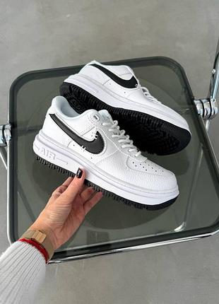 Nike air force 1 white/black premium 4
