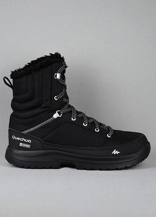 Quechua sh100 high warm waterproof термоботинки ботинки дутики зимние туристические непромокаемые 39 р/25 см columbia salomon merrell
