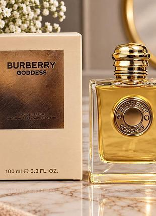 Парфуми жіночі burberry goddess 100 мл берберрі ґодес бербері богиня для жінок духи женские барбери годес подарунок парфюм goddes godes