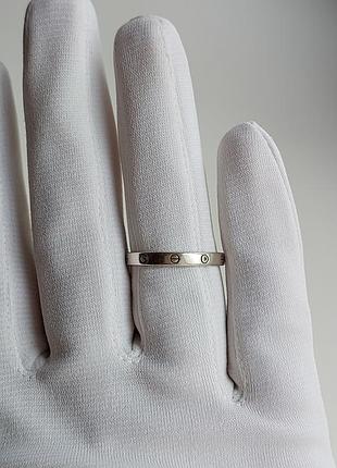 Серебряное кольцо с фианитами