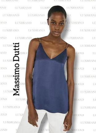 Топ massimo dutti на тонких бретелях