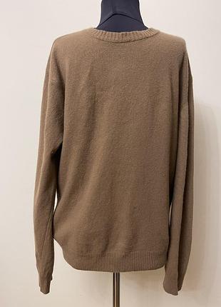 Чоловічий джемпер пісочного кольору oscar jacobson l/xl
