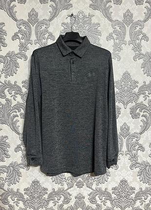 Лонгслів поло under armour чоловіче розмір м оригінал кофта андер армор