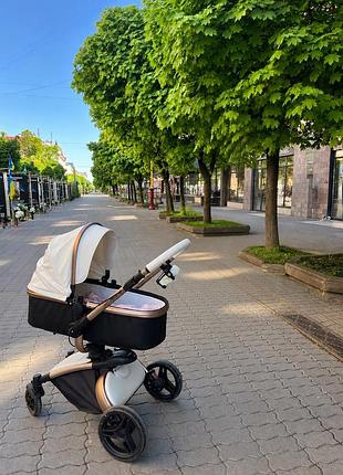 Коляска ligero lux 3в1 універсальна 4