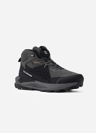 Salomon elixir mid gtx fur grey/black