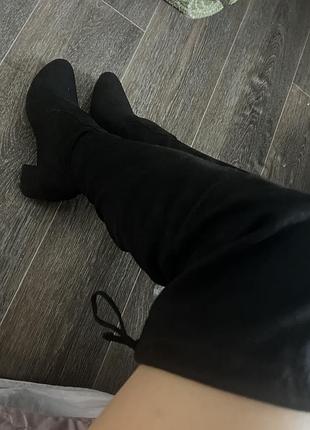 Ботфорди під замш 2