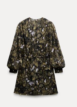 Zara сукня в принт 4
