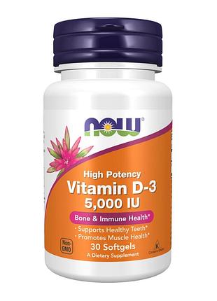 Vit d-3 5000 iu - 30 sgels