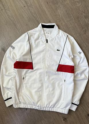 Lacoste sport x novak djokovic track jacket чоловіча спортивна куртка вітрівка