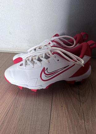 Кросівки nike білі з червоним