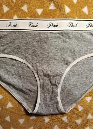 Трусики хипстеры pink victorias secret, xl
