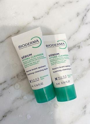 Bioderma sébium hydra cleanser — успокаивающий очищающий бальзам  ✅действие: мягко очищает, мгновенно снимает стянутость