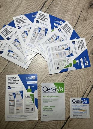 Гель для вмивання cerave hydrating cleanser для нормальної та сухої шкіри + spf крем