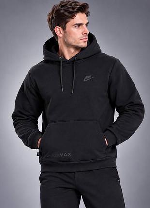 Зимове худі на флісі nike
