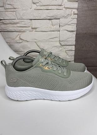 Жіночі оригінальні легкі кросівки skechers 37р(24 см)
