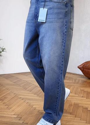 Джинси чоловічі bershka baggy сині