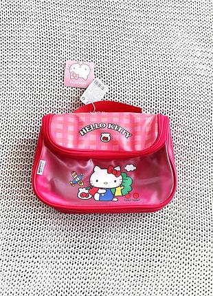 Нова косметичка-сумочка hello kitty, miniso