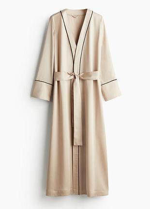 Халат атласный h&amp;m