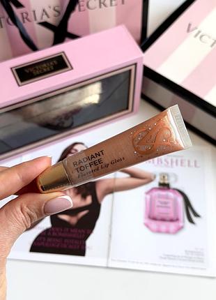 Блиск для губ radiant toffee victoria’s secret