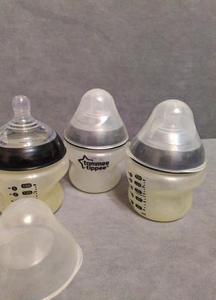 Пляшечки tommee tippee closer to nature 150 мл (набір 3 шт.)