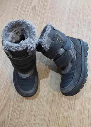 Теплые сапожки superfit gore-tex на меху водозащитные