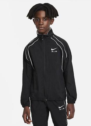 Підліткова спортивна чорна вітрівка від nike  вітровка куртка курточка оригінал