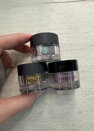 Тіні для повік inglot розсипчасті пігменти