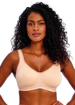 Спортивний бюстгальтер freya active sonic aa4892nue nude 75h з бірками ліфчик бра новий фітнесу спорт йога болейбол великі груди