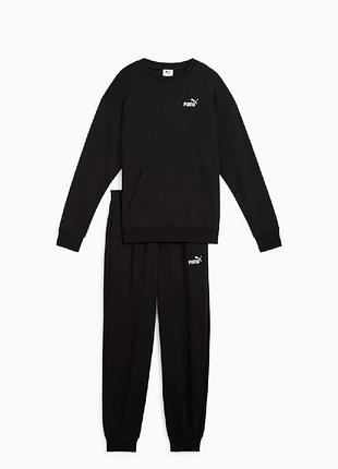 Спортивний жіночий костюм puma, колір чорний, розмір xs.
