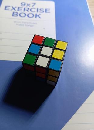 Кубик рубіка rubik's різнокольоровий пластиковий