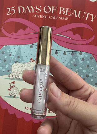Блиск-плампер для губ     city beauty city lips plumping lip gloss, 1.2 мл