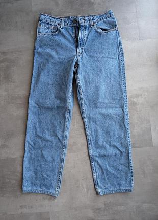 Джинси levi's 550 relaxed fit tapered leg w33 l32 (made in usa / вінтаж)