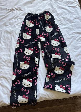 Теплі штани hello kitty