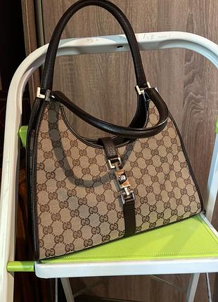 Сумка gucci jackie оригинал 7