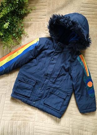 Курточка 98-104 на 3-4 г куртка деми еврозима mothercare