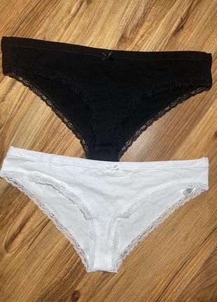 Комплект бавовняний трусиків primark з еластаном, xl