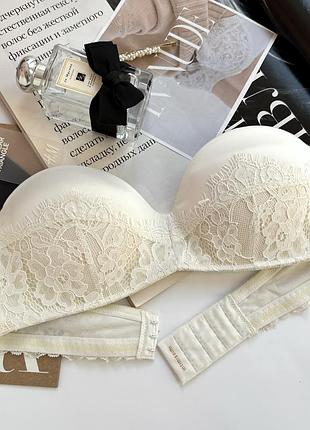 Вишуканий молочний бюстгальтер intimissimi gioia slip into elegance