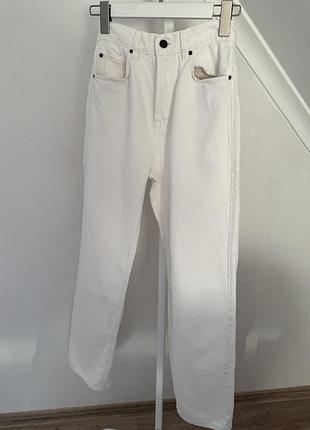 Білі джинси massimo dutti 34 розмір xs
