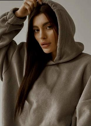 Флисовое зимнее худи primark