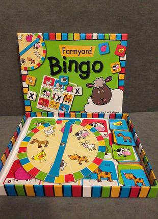 Детская настольная игра farmyard bingo (Make believe ideas) лото ферма в идеале